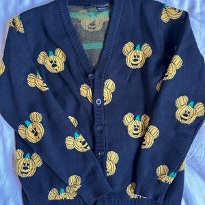 CAKEWORTHY PUMPKIN MICKEY CARDIGAN